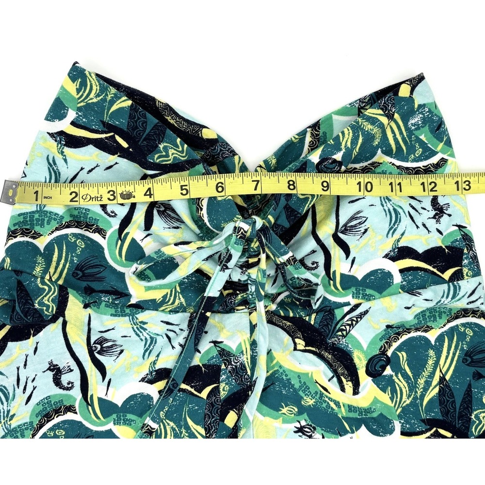 Patagonia Lithia Skirt Size Small Green Print Organic Cotton Lyocell NWT - Picture 3 of 8